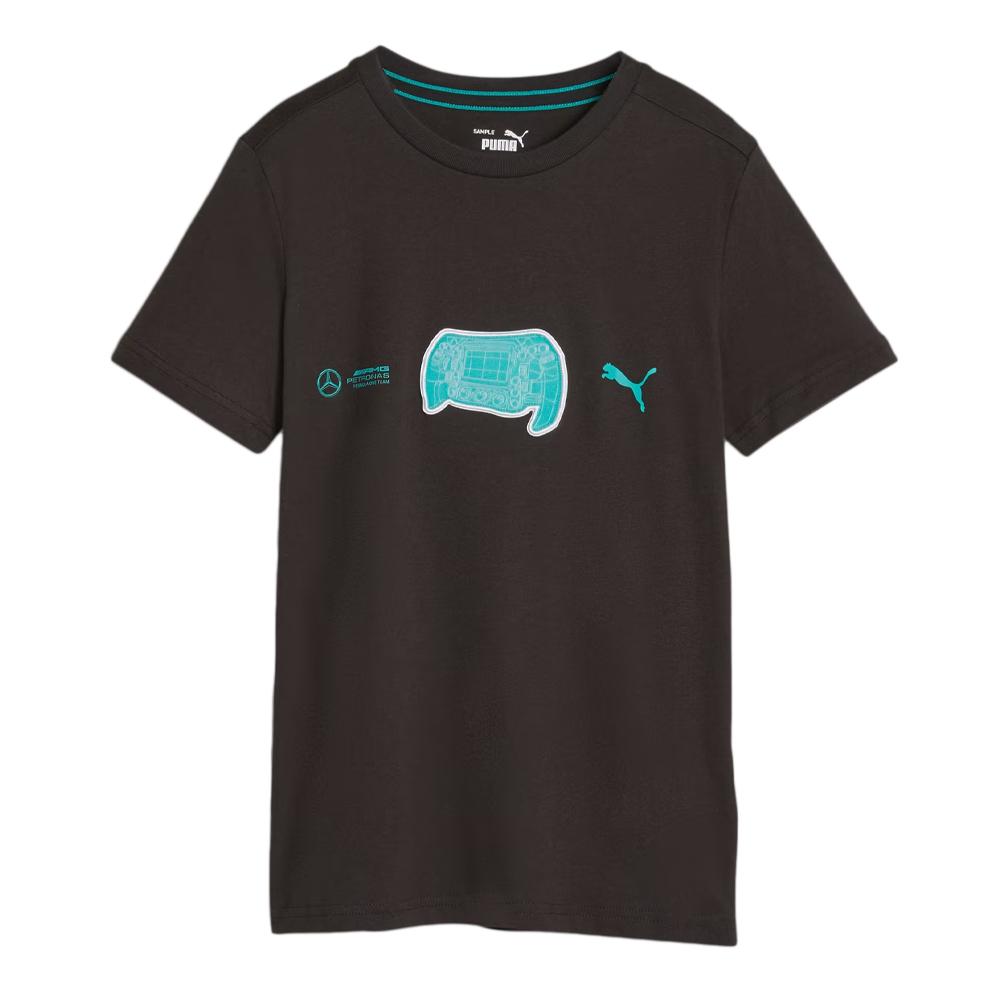 T-shirt Noir Garçon Puma Mapf1 Graphic pas cher