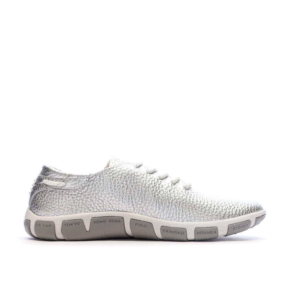 Women’s Silver TBS Cruiser Python Trainers Photo of the Espace des Marques %store% store - view of %key%