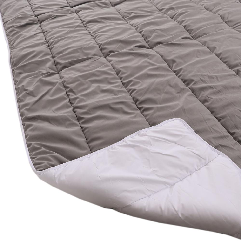 Couette Temperée Tissus Très Doux Douceur Grise Dodo 240x260 vue 2
