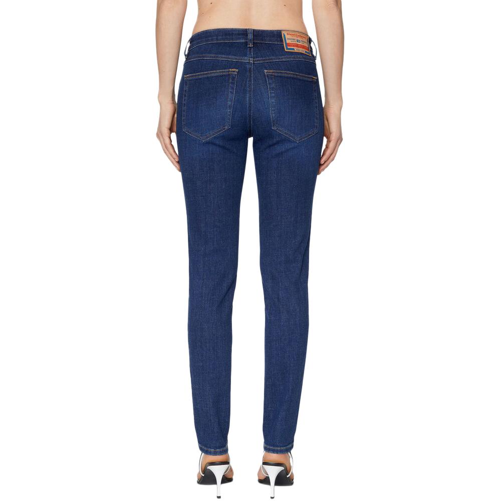 Jean Bleu Brut Femme Diesel BabhilaC17 vue 2