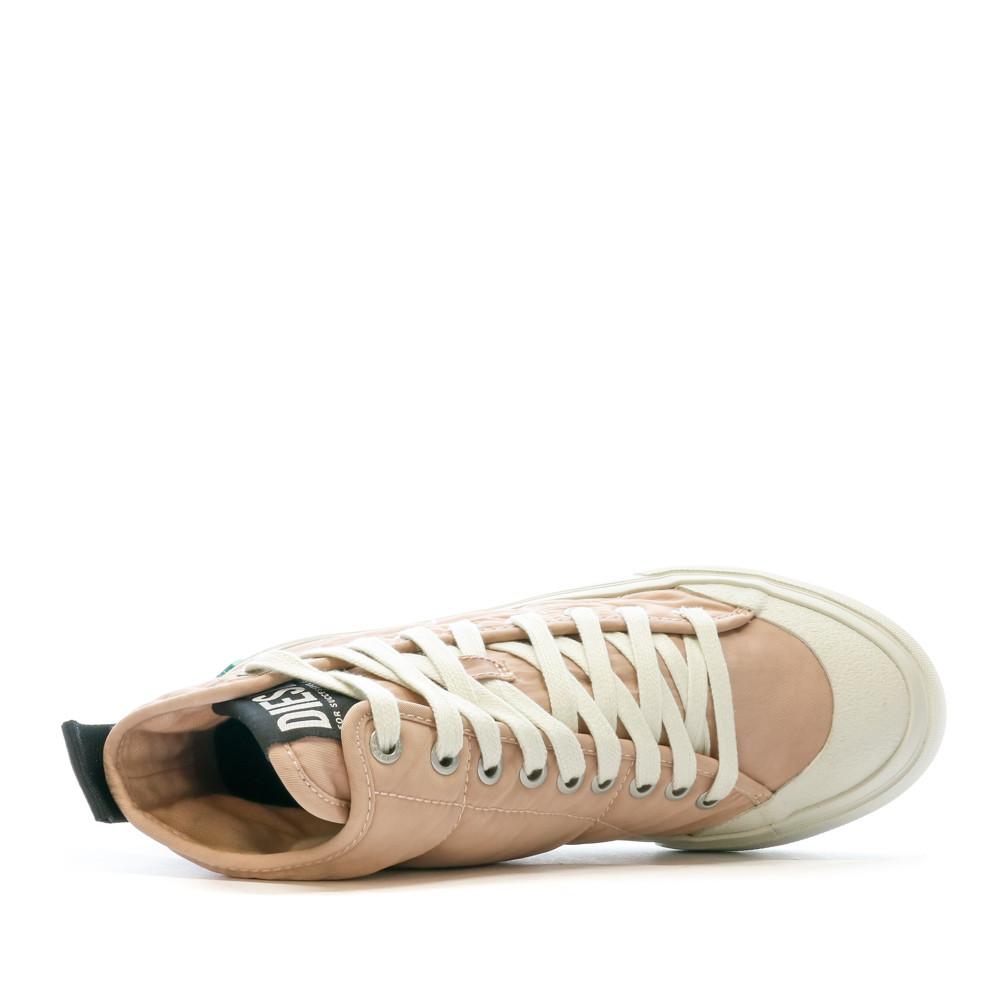 Baskets Montantes Roses Femme Diesel Muji vue 4