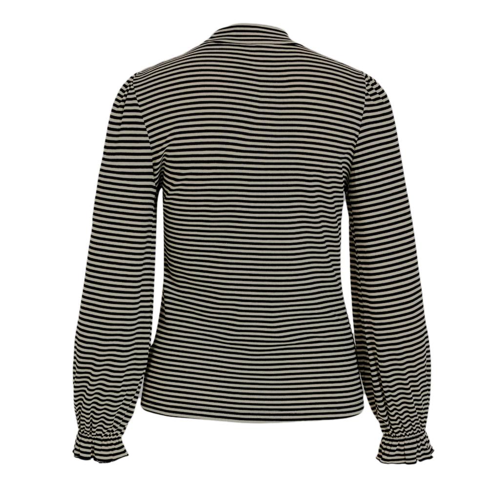 Pull Marron/Noir Femme Vila Visabia vue 2