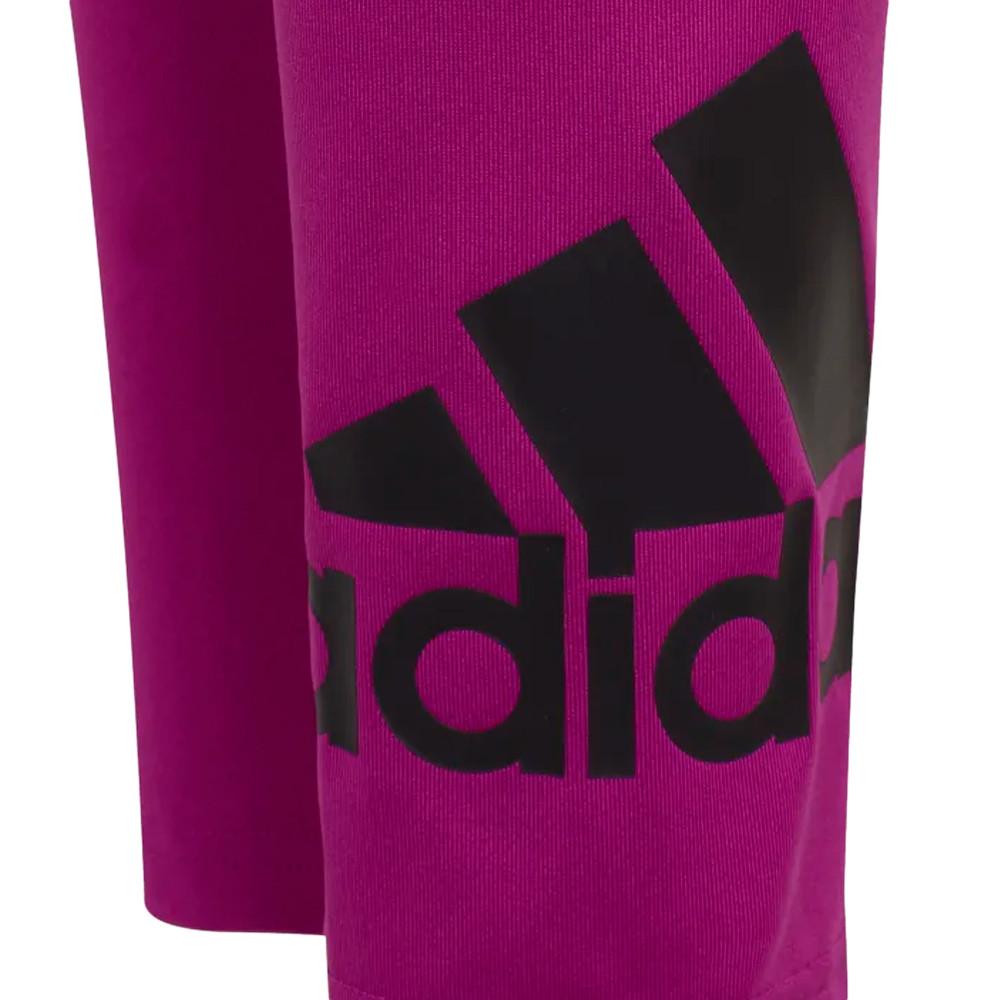 Legging Noir/Rose Fille Adidas Bl Tig vue 3