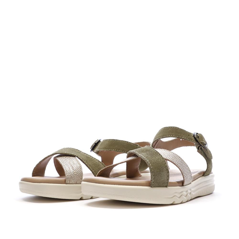 Sandales Kaki Femme TBS Scarlet vue 6