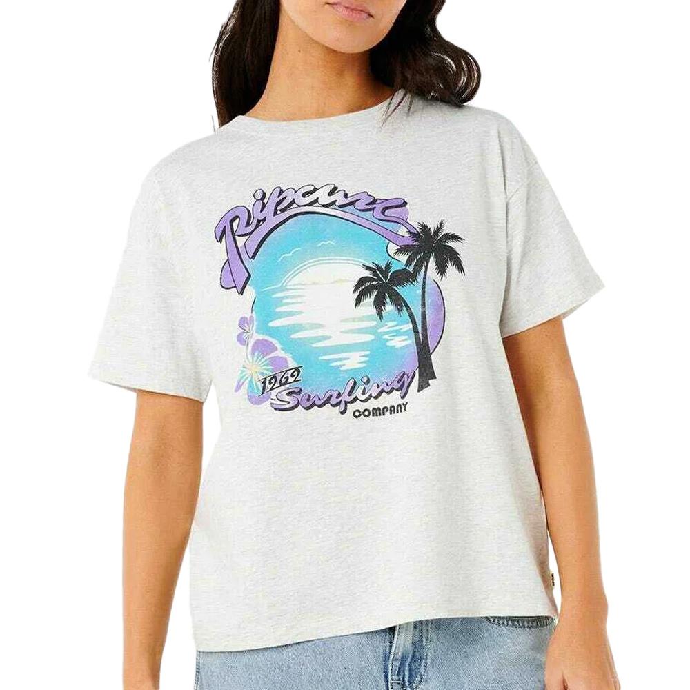 Rip Curl Neon Isles Women's Heather Grey T-Shirt affordable