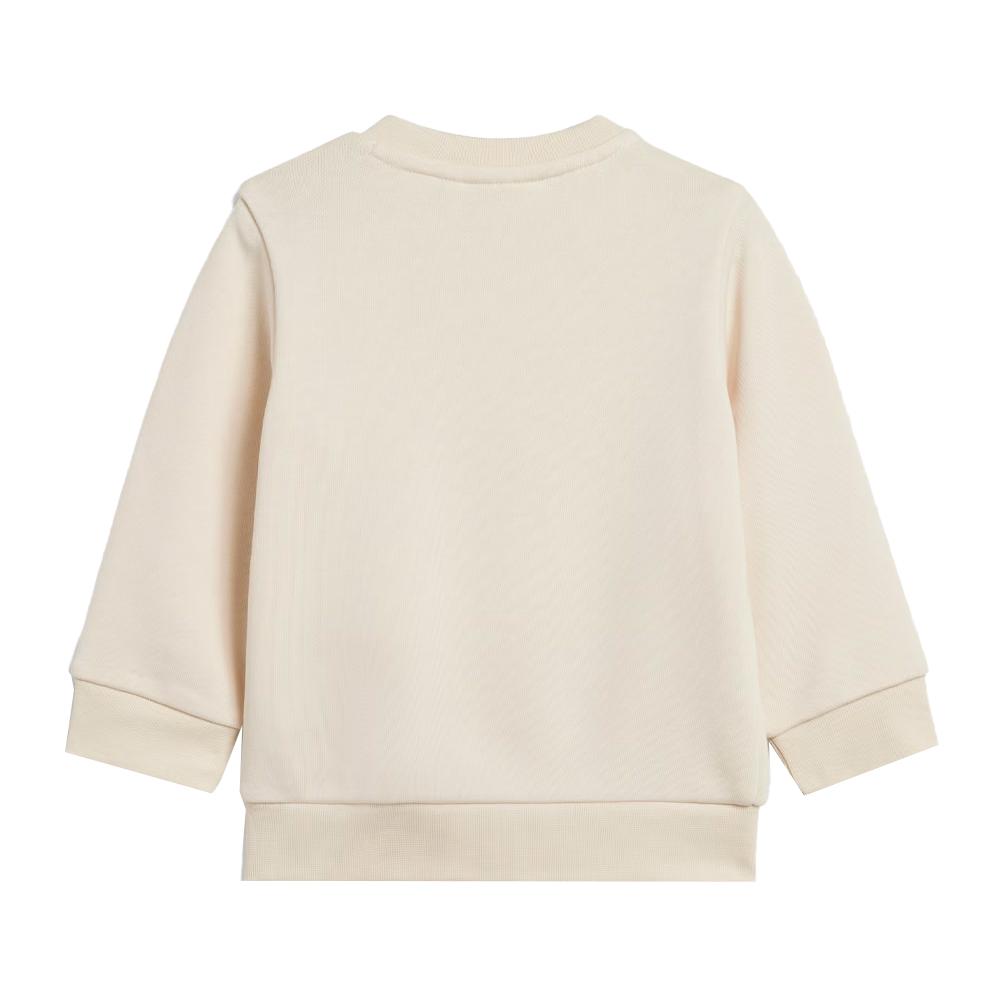 Survêtement Écru Fille Adidas Floral Crew Set vue 2