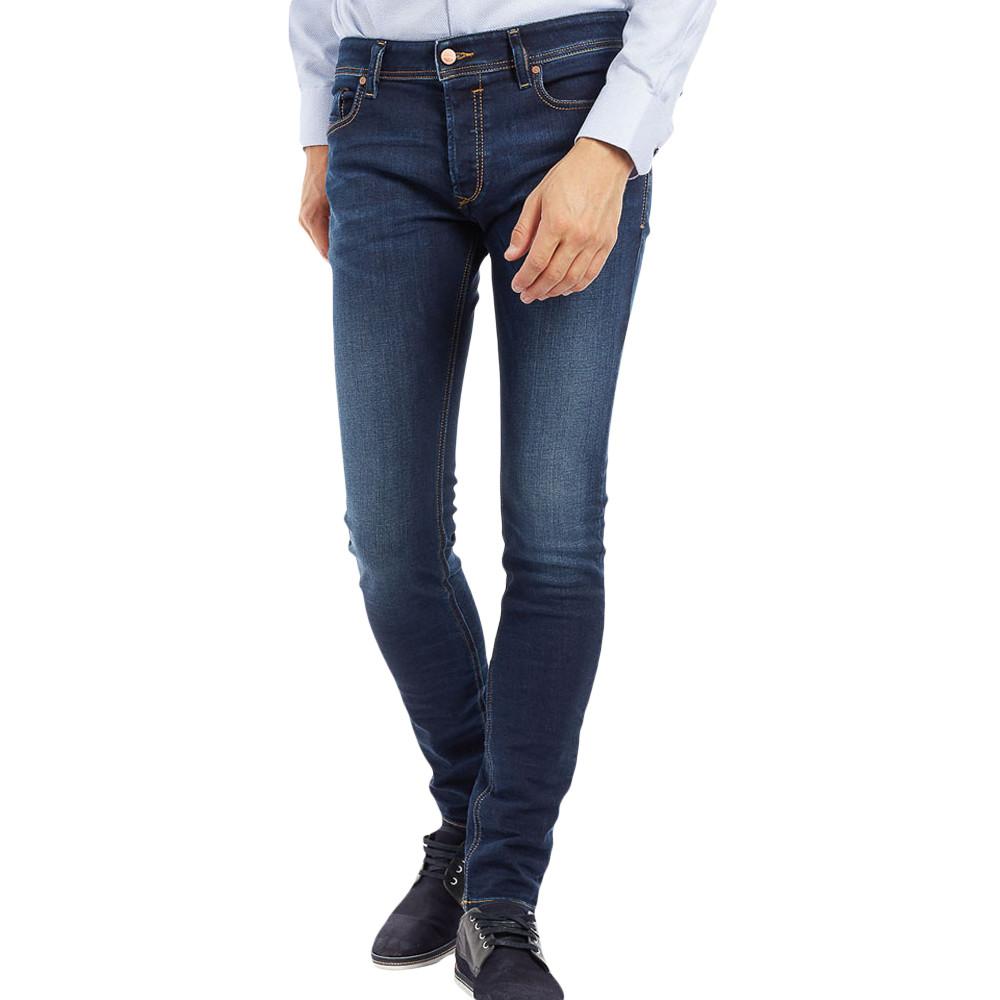 Jean Slim-Skinny Bleu denim Homme Diesel Sleenker pas cher