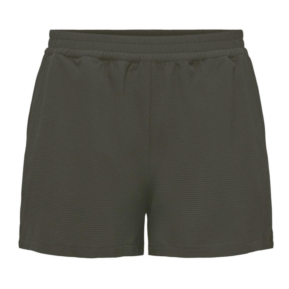 Short Kaki Femme Only Solid pas cher