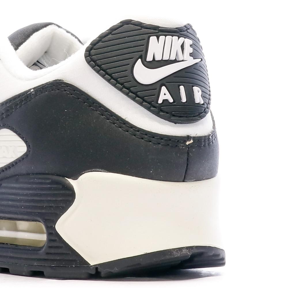 Baskets Noir/Blanc Mixte Nike Air Max 90 vue 7