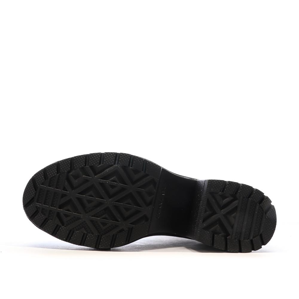 Baskets Noires Femme Converse Chuck 70 De Luxe Heel vue 5