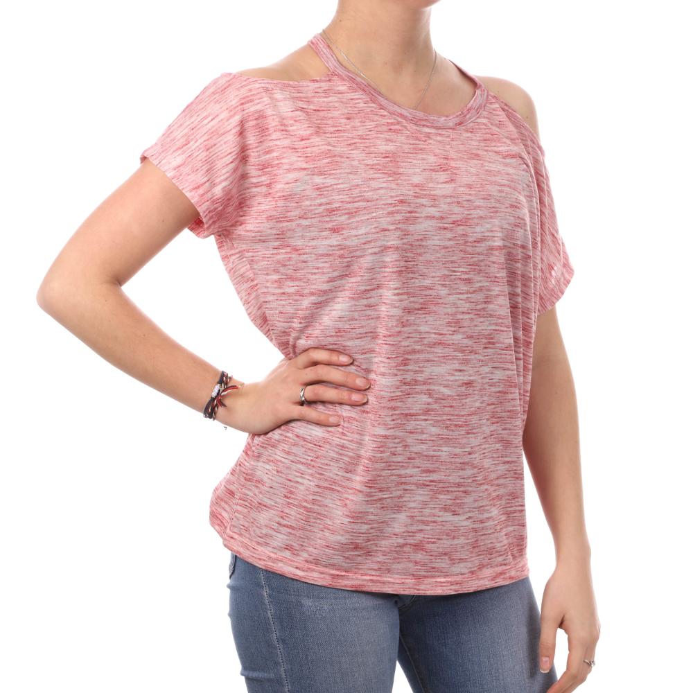 T-shirt Femme Teddy Smith - Occasion En Très Bon état, Basique Et Confortable