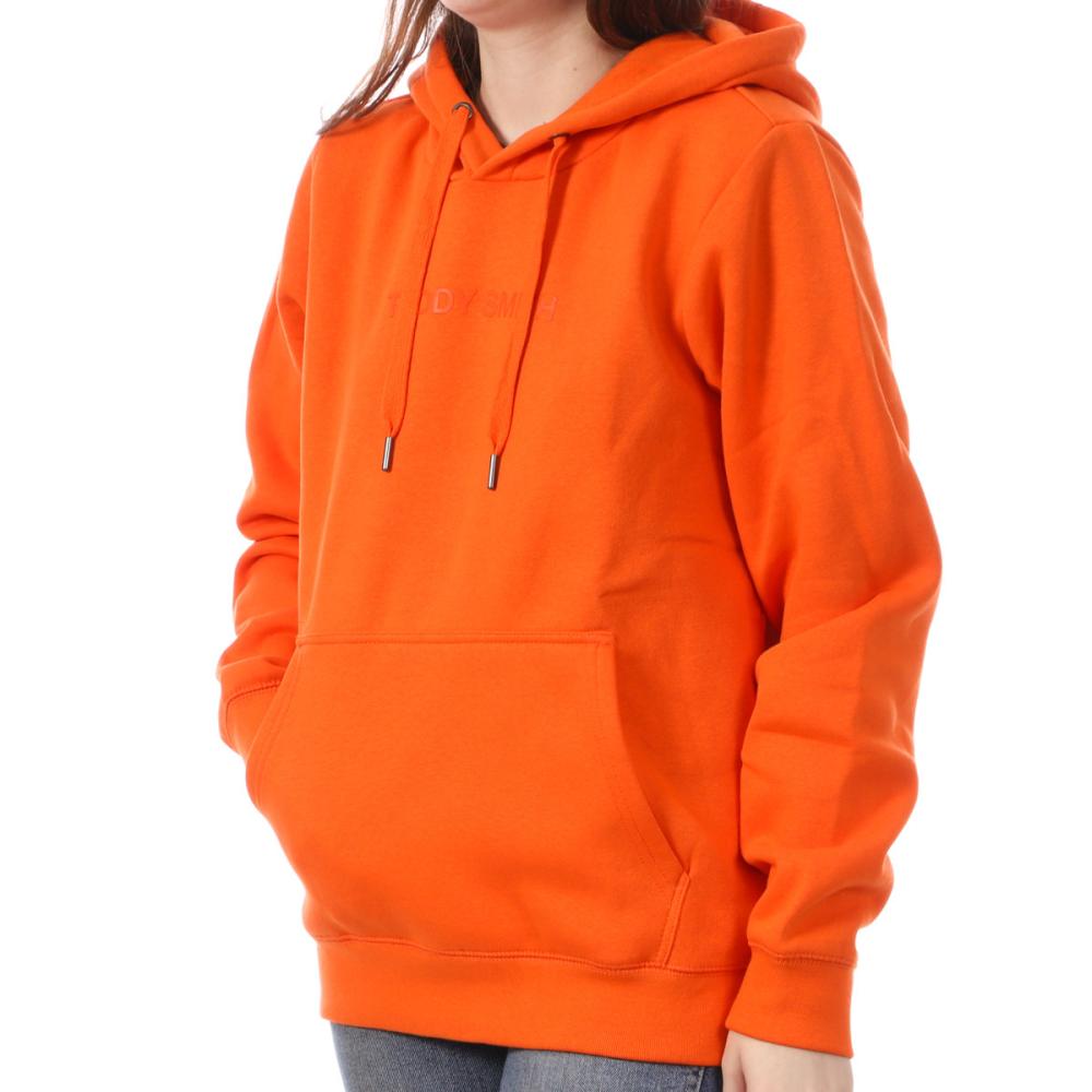 Sweat à Capuche Orange Femme Teddy Smith Soly pas cher