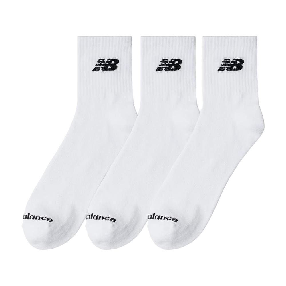 X3 Paires de Chaussettes Blanc Homme New Balance Everyday vue 2