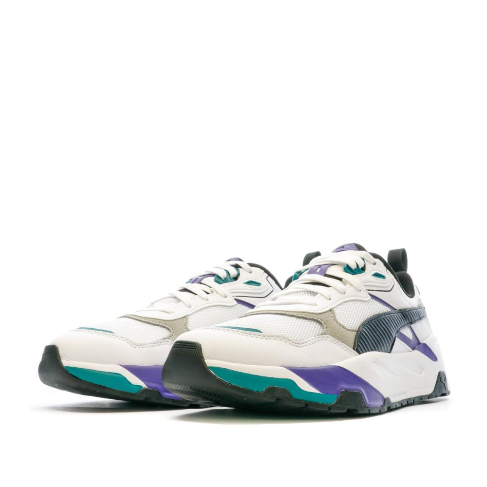 Baskets Blanches Homme Puma Trinity vue 6