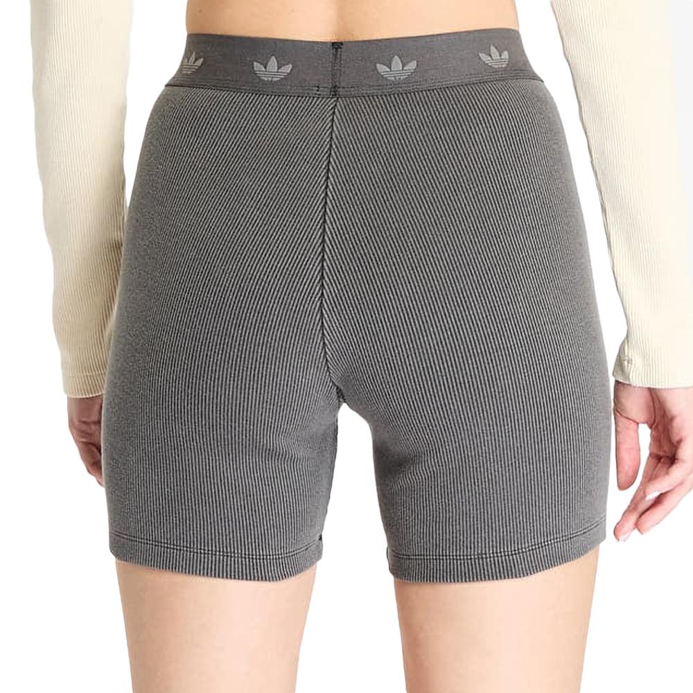 Short de Sport Gris Femme Adidas Booty vue 2