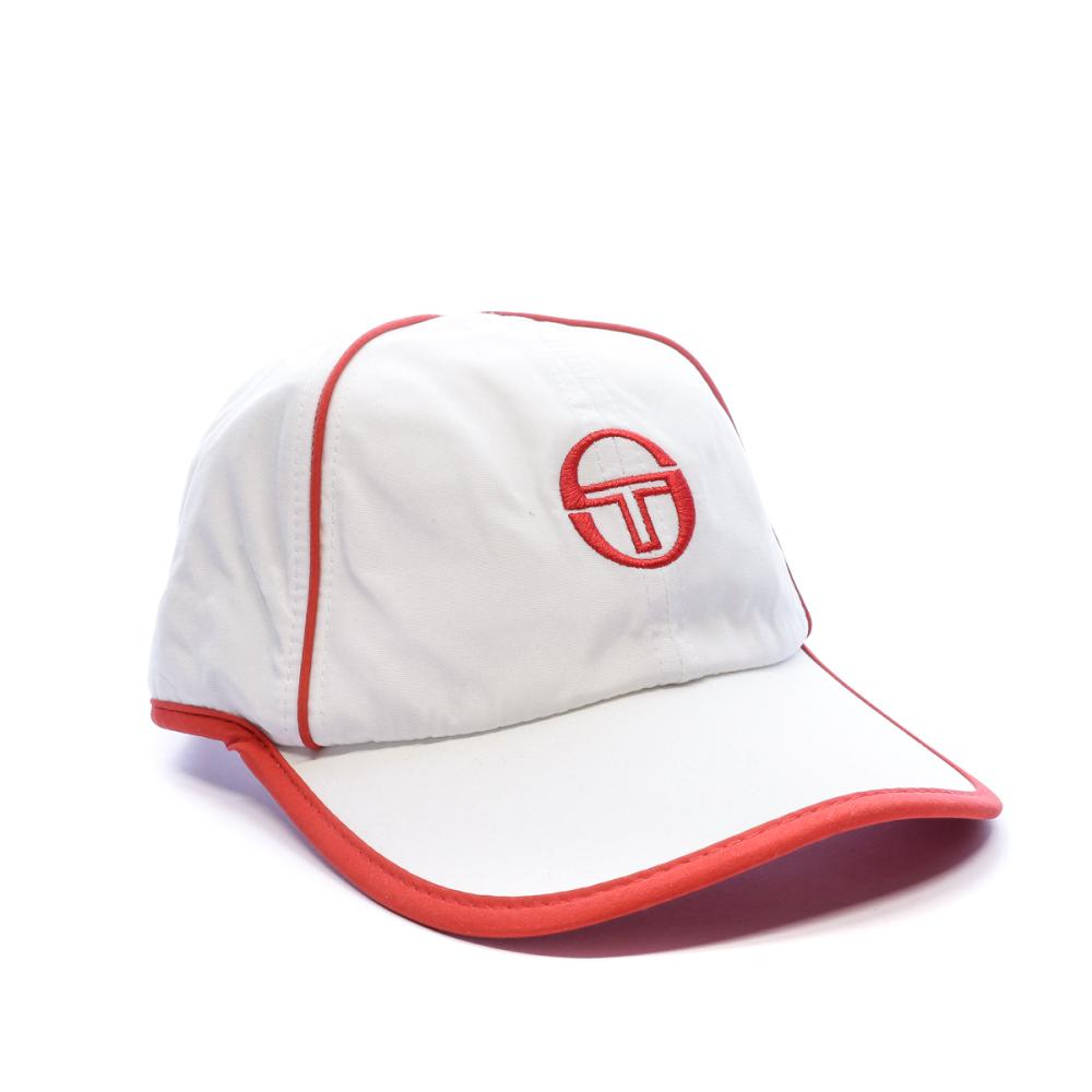 Casquette blanche/rouge homme Sergio Tacchini Club Tech vue 2