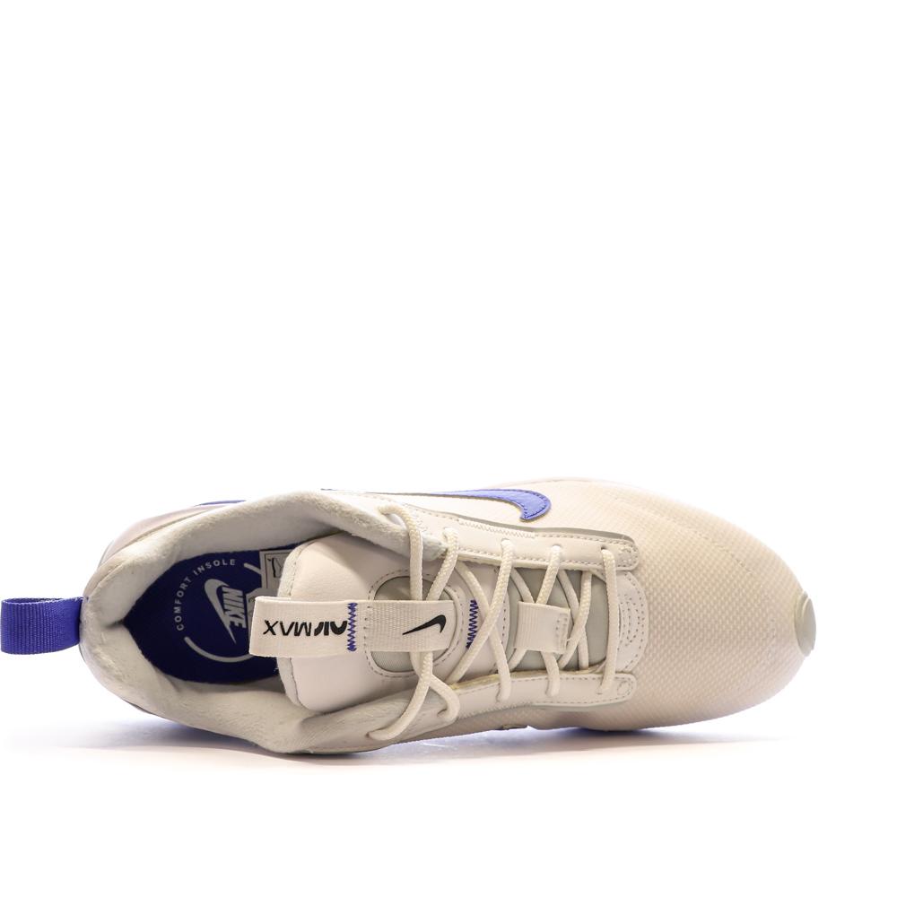 Baskets Blanches/Violettes Femme Nike Intrlk vue 4