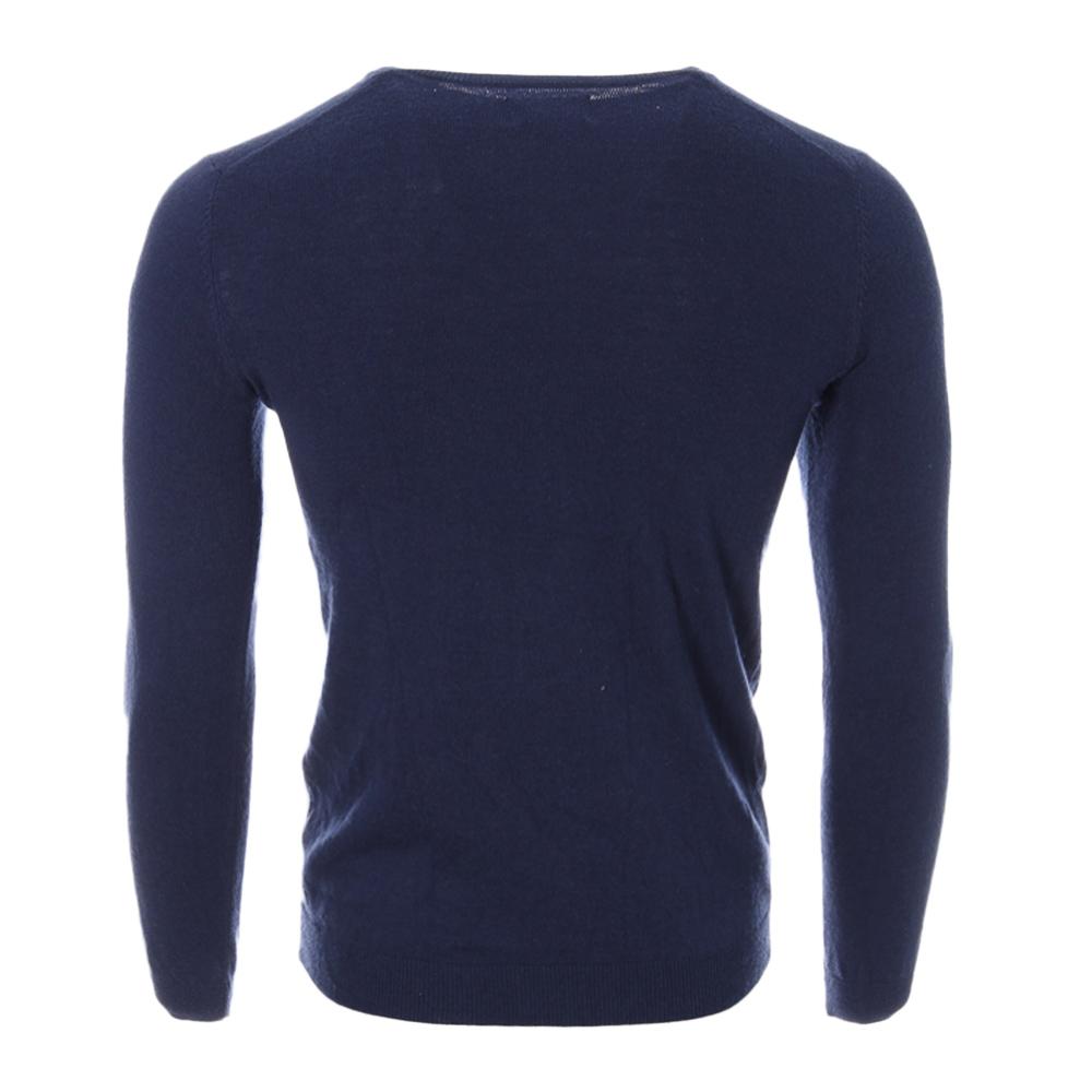 Pull Marine Homme Teddy Smith Piko vue 2