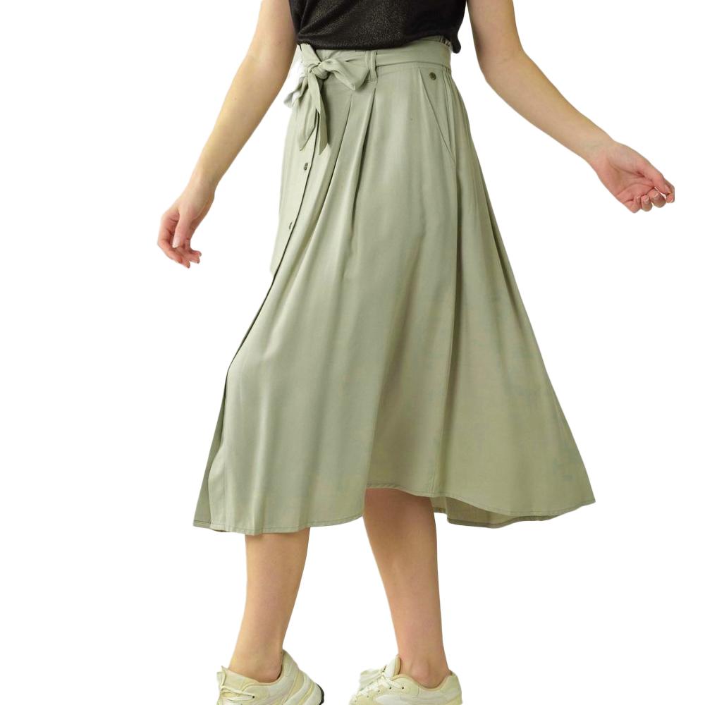 Jupe Kaki Femme Deeluxe Rosalia vue 2