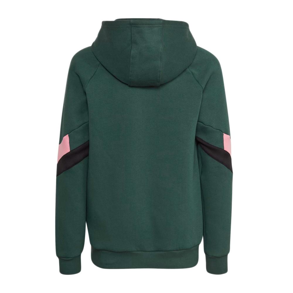 Sweat à capuche Vert Enfant Adidas HL6881 vue 2