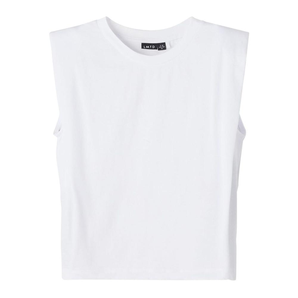 T-shirt Blanc Fille Name It Fhads pas cher