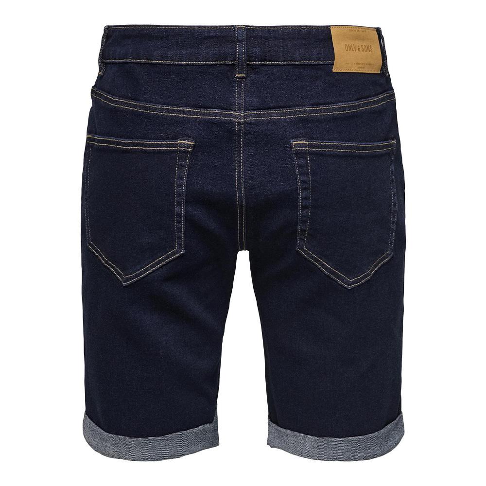 Short en Jean Marine Homme Only & Sons Ply vue 2