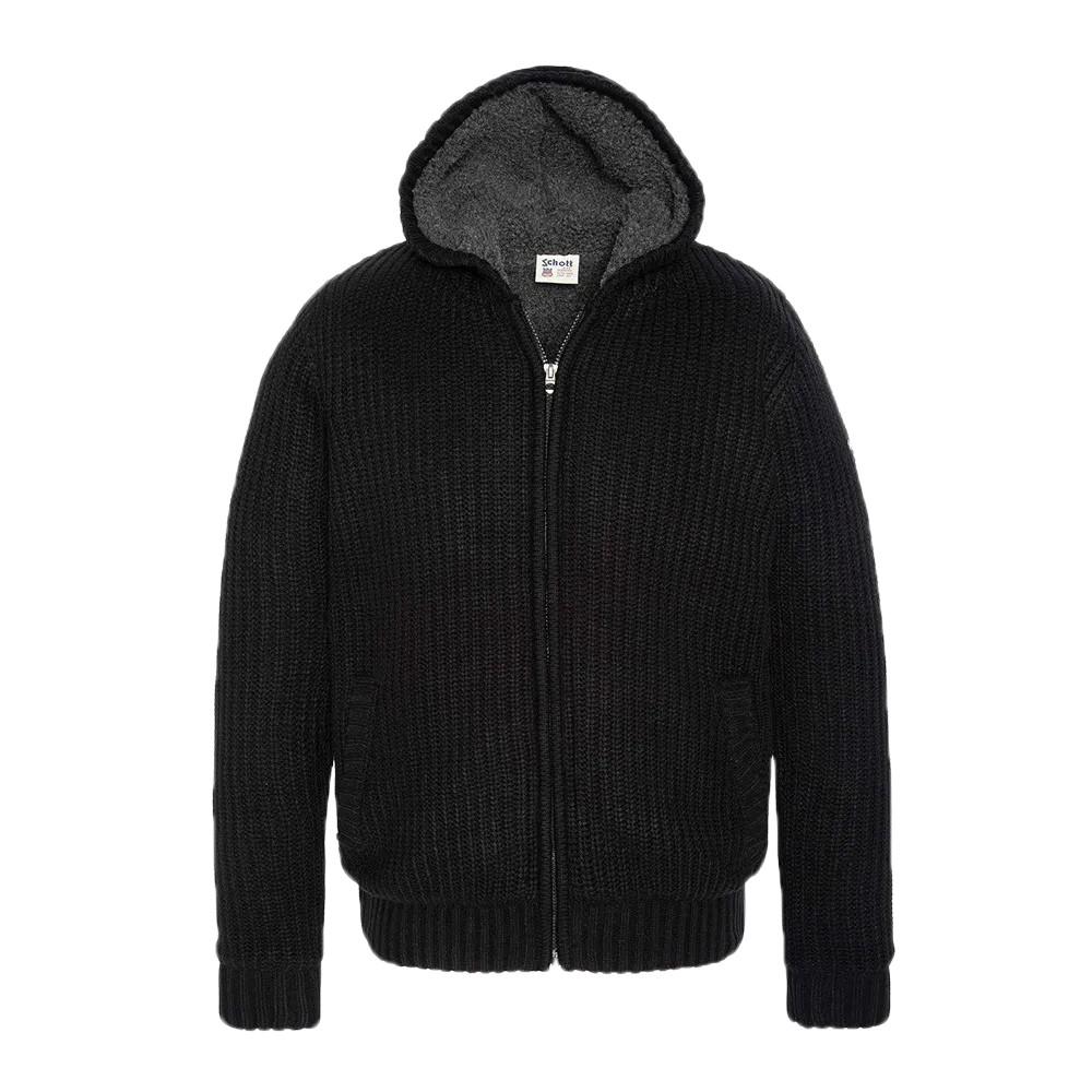 Veste Noire Homme Schott Jasper pas cher