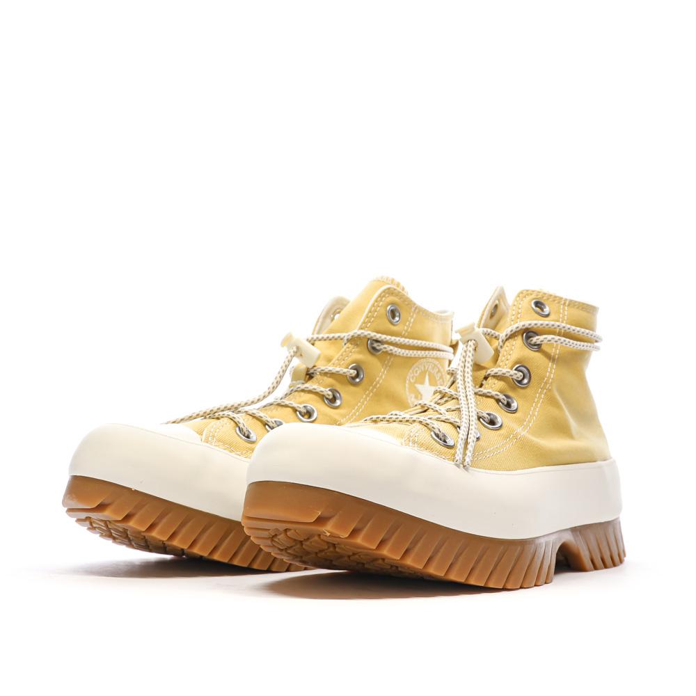 Baskets Jaunes Femme Converse Chuck Taylor vue 6