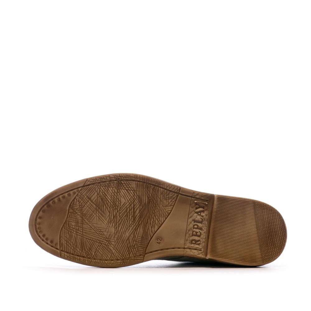 Bottines Marron Homme Replay Bowie Mid vue 5