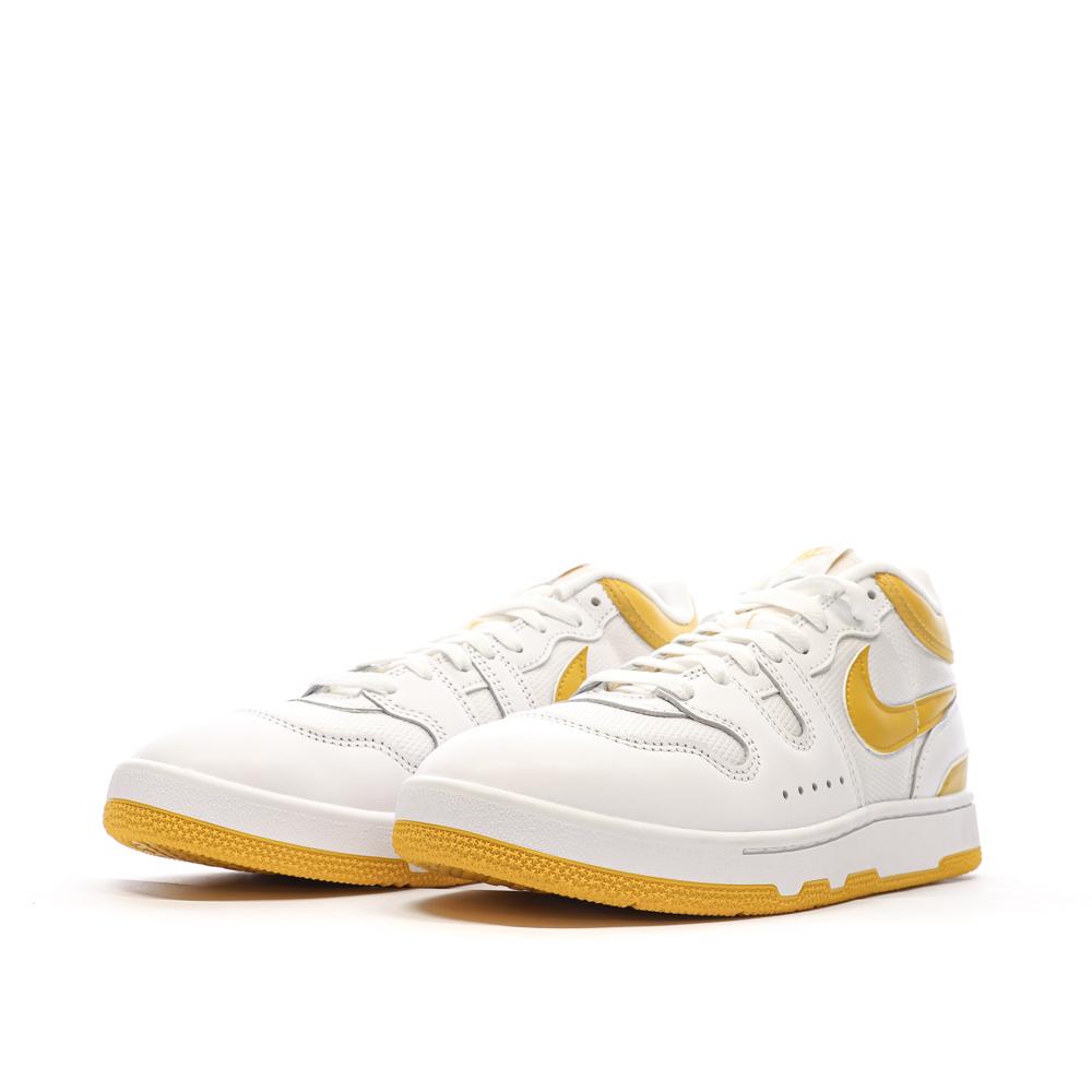 Baskets Blanches/Jaunes Homme Nike Attack vue 6