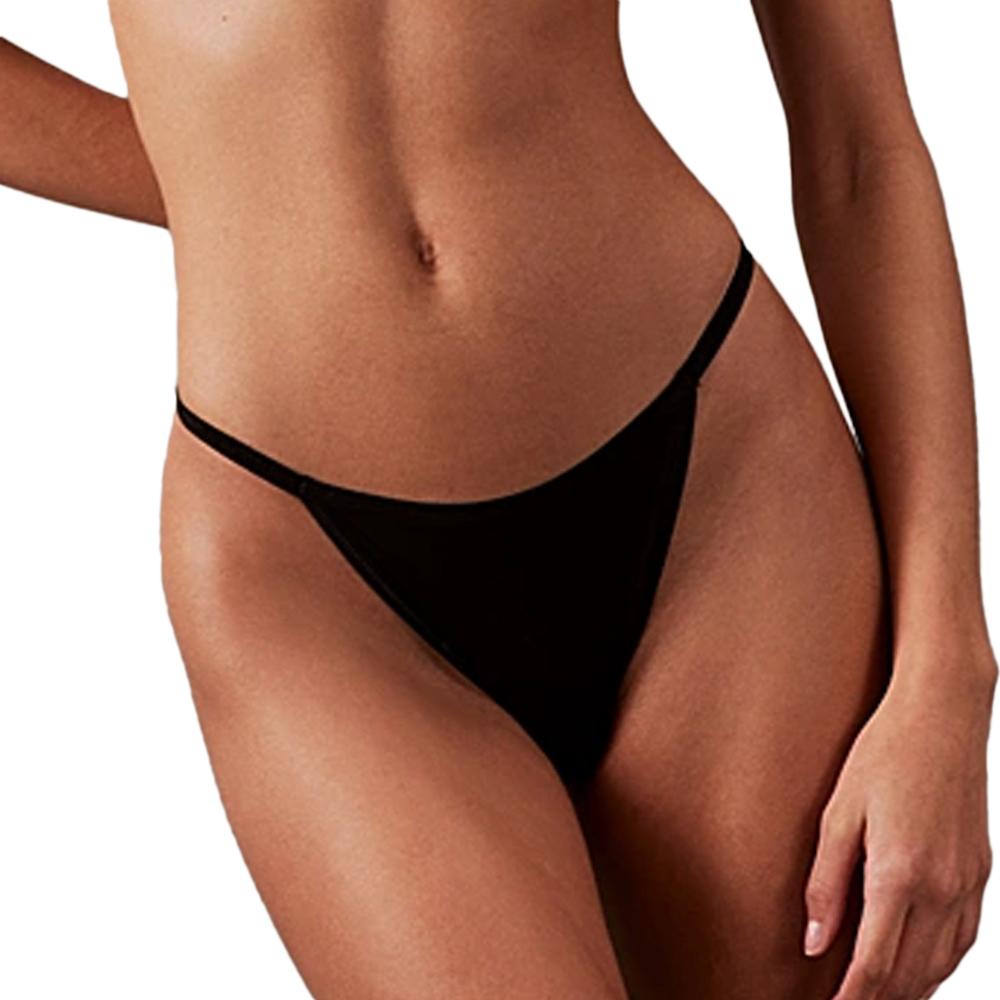 Culotte Noires Femme Calvin Klein Jeans UB1 pas cher