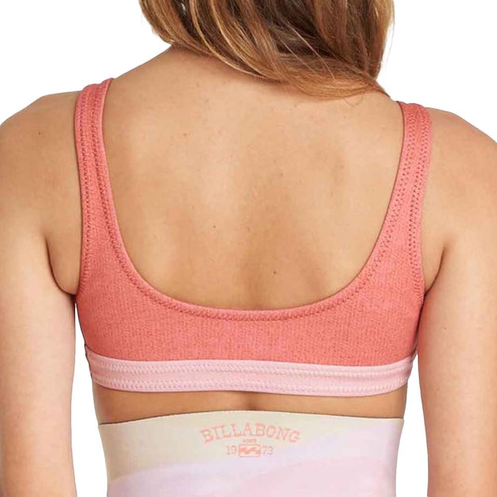 Brassière de surf Rose Femme Billabong Surf Tank vue 2