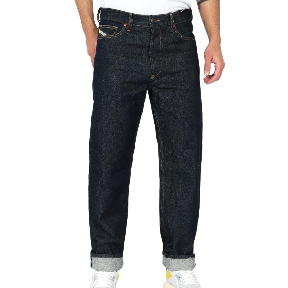 Jean Regular Bleu Brut Homme Diesel D-viker pas cher