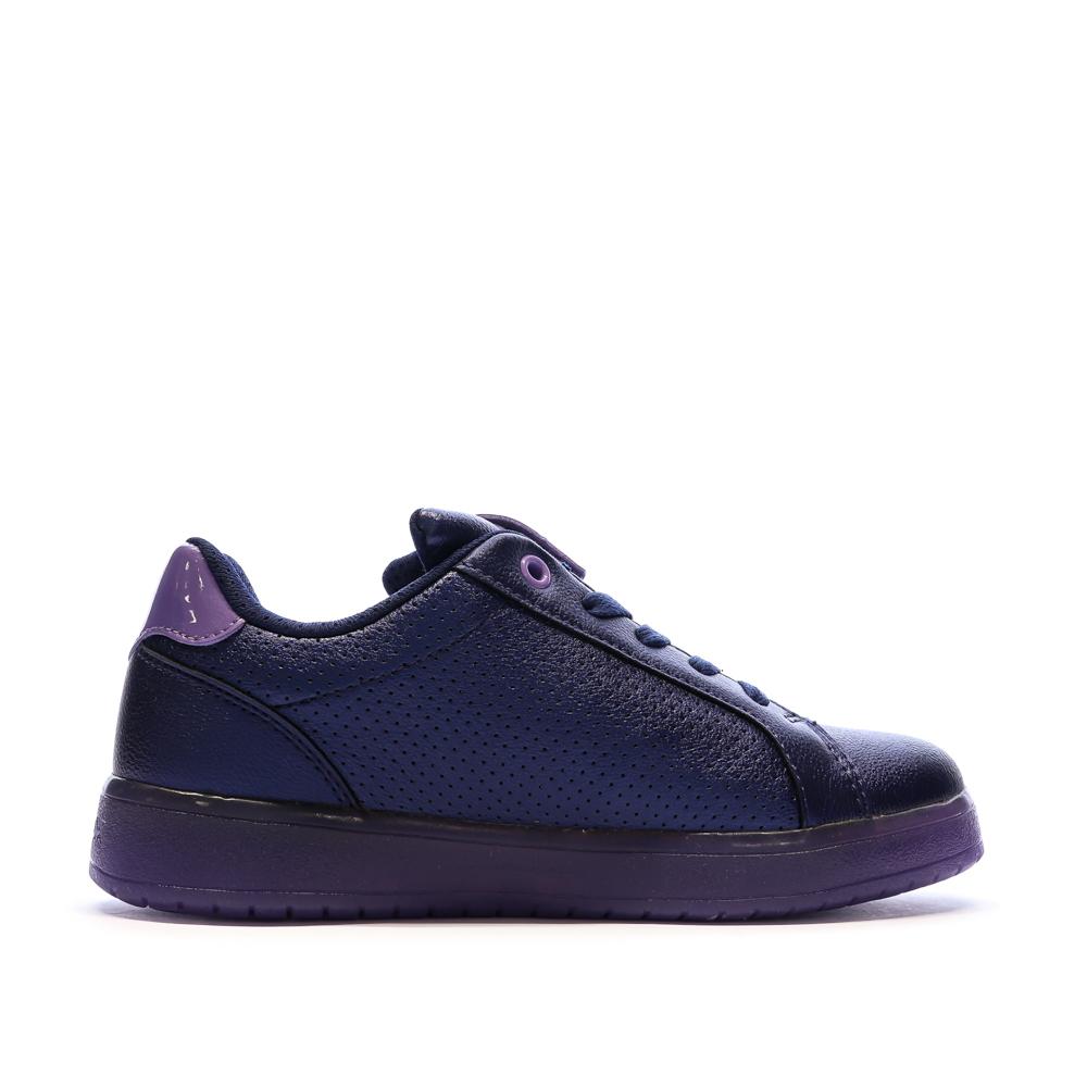 Baskets Violettes Fille Geox Kommodor vue 2