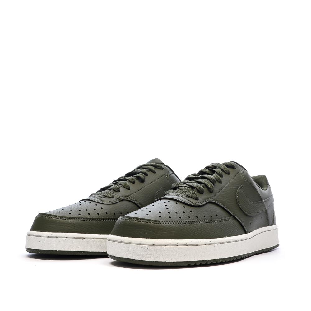 Baskets Kaki Homme Nike Court Vision Lo vue 6