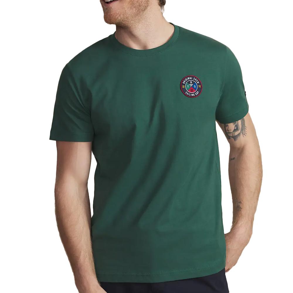 T-Shirt Vert Foncé Homme TBS IZZARTEE pas cher