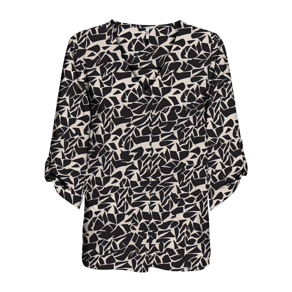Blouse Beige/Noir Femme JDY DIVYA pas cher