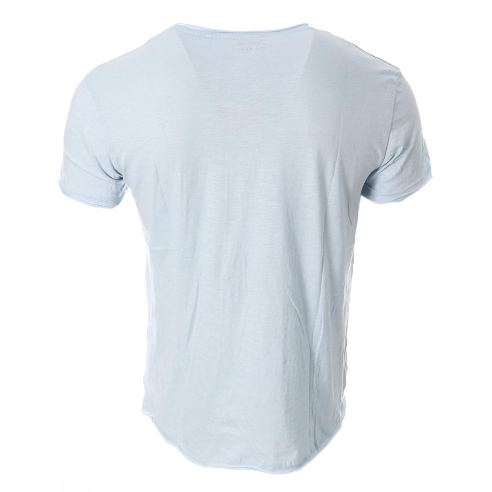 T-shirt Bleu Homme Paname Brothers TAZIO vue 2