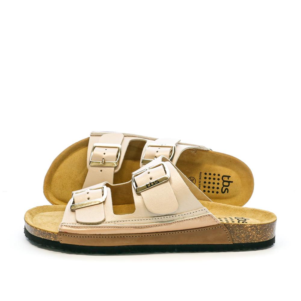 Sandales Beige Femme TBS FLORHET pas cher