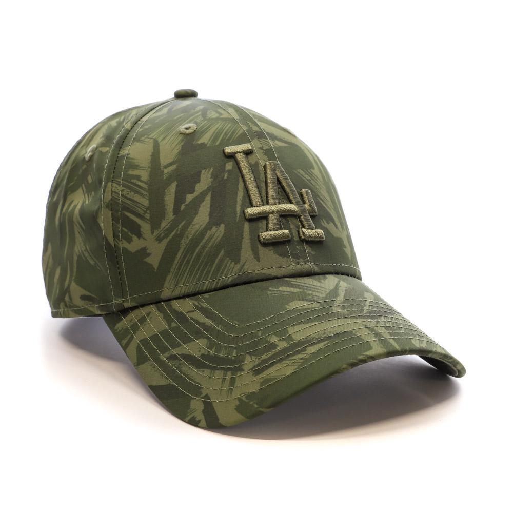 Casquette Verte Homme New Era Painted 9forty Angeles Dodgers vue 2