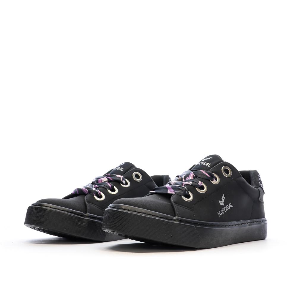 Baskets Noires Femme Kaporal Severine vue 6