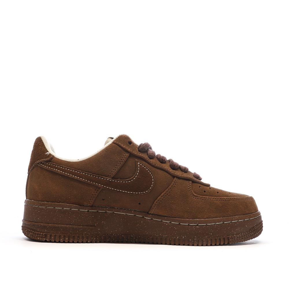 Baskets Marrons Femme Nike Air Force 1 vue 2