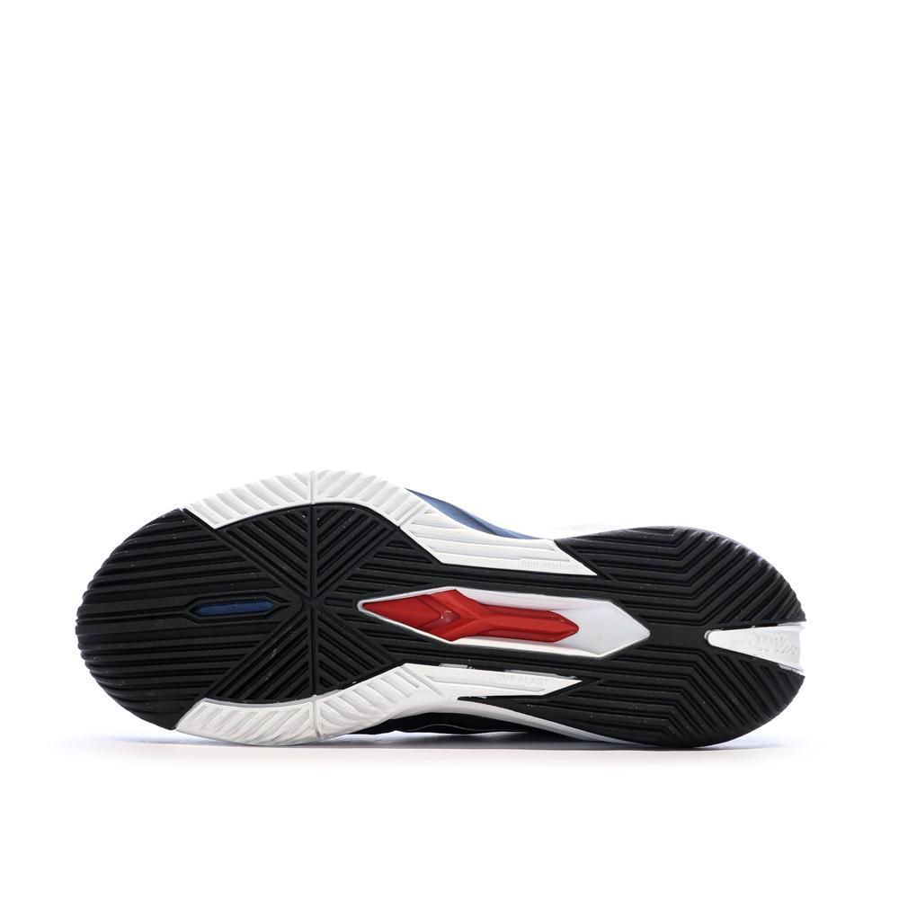 Baskets Noires/Blanches Homme Wilson Rush vue 5