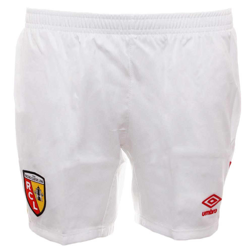 RC Lens Short blanc Junior Umbro pas cher