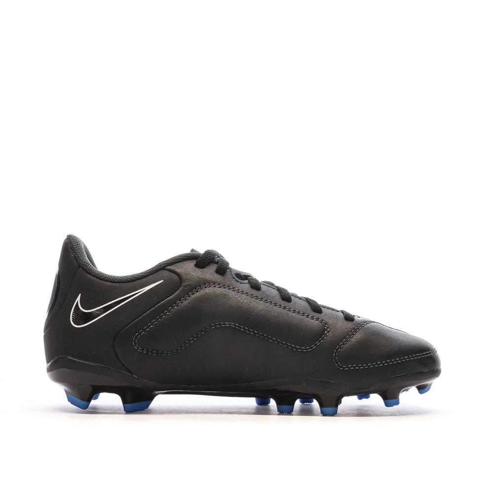 Chaussures de Foot Noires Junior Nike Legend 9 Club FG/MG vue 2
