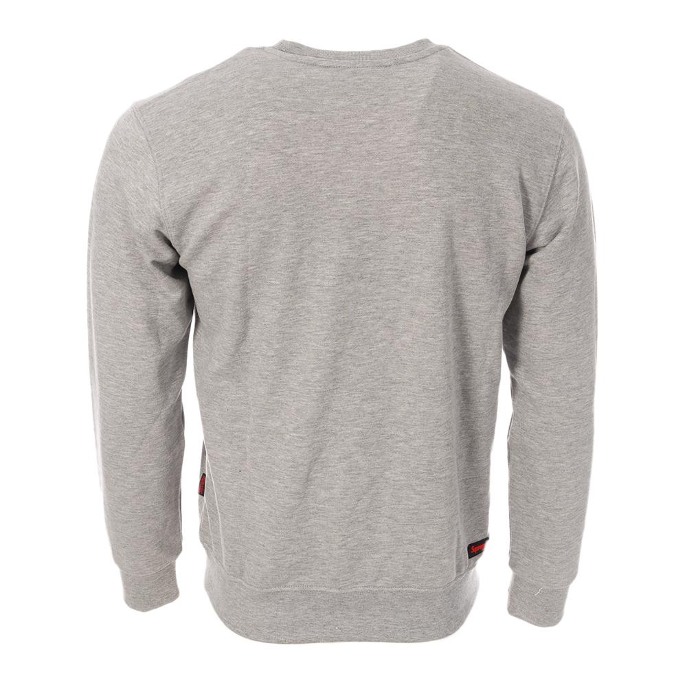 Sweat Gris Homme Supreme Grip David vue 2