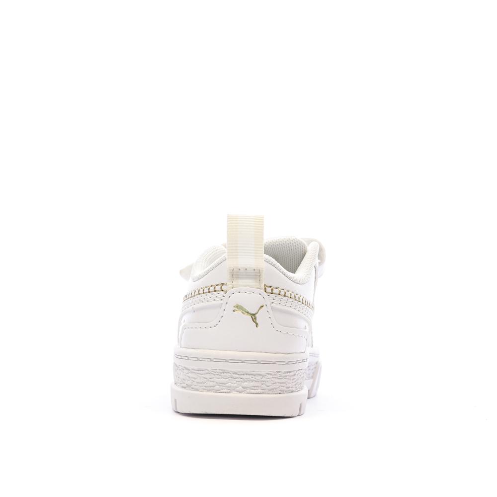 Baskets Blanches Fille Puma Stitching vue 3