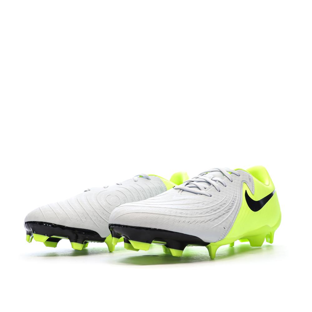 Chaussures de football Jaunes/Grises homme NIKE Phantom GX 2 Academy vue 6