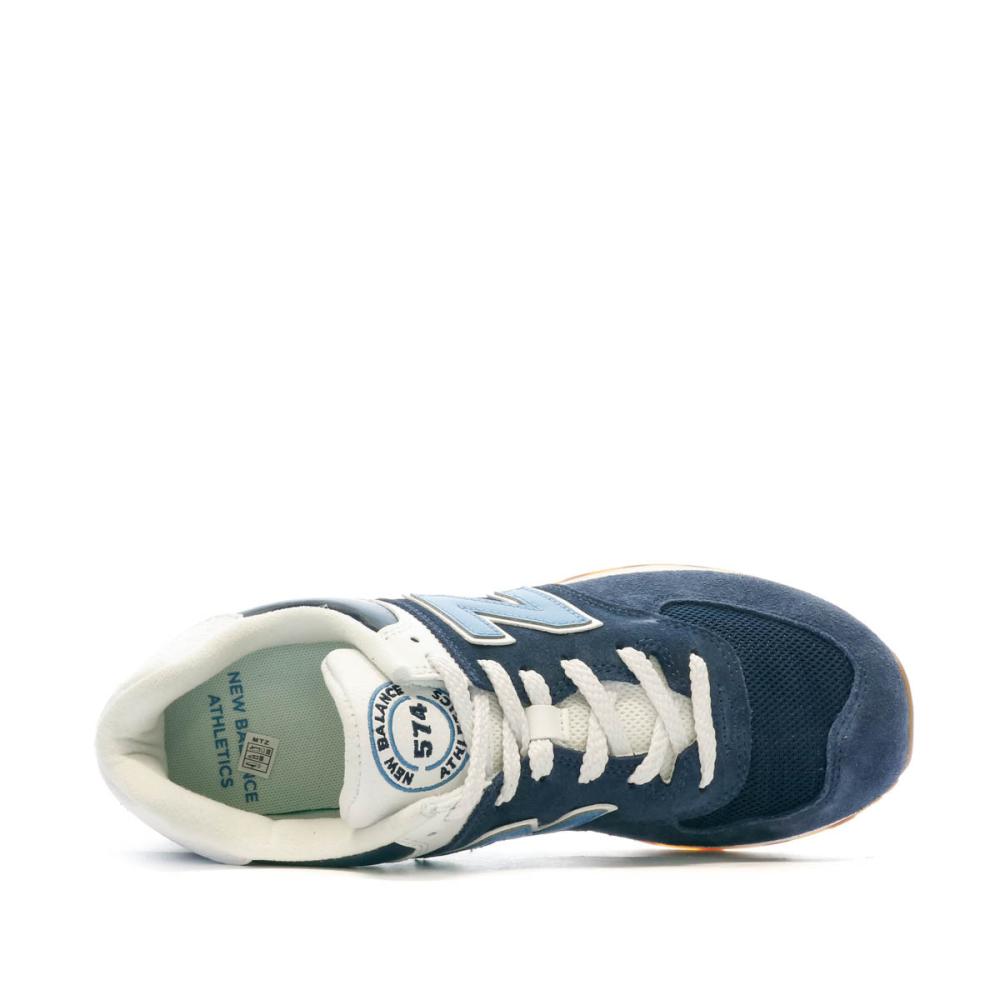 Baskets Marine/Bleu Homme New Balance 574 vue 4