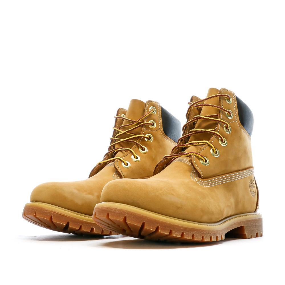Boots Camel Femme Timberland 6in Premium vue 6